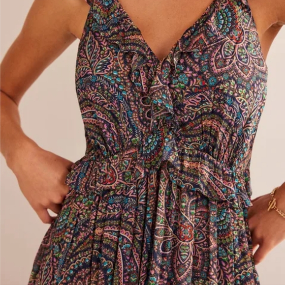 Tie-Back Ruffled Maxi Dress - Picture 5 of 9